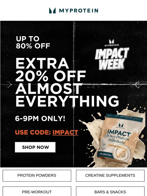 Offer reboot: Extra 20% off almost everything