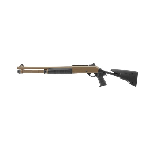 BENELLI M4 EXT 12 Gauge 7rd 18.5" w/ FIVE POSITION Stock - FDE