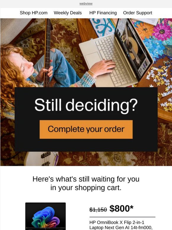 👀 Look what’s still in your cart!