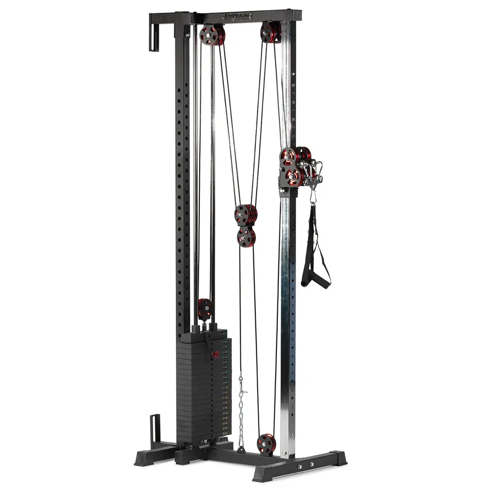 Image of Tall Wall and Rack Mounted Pulley Tower | 200 LB Selector