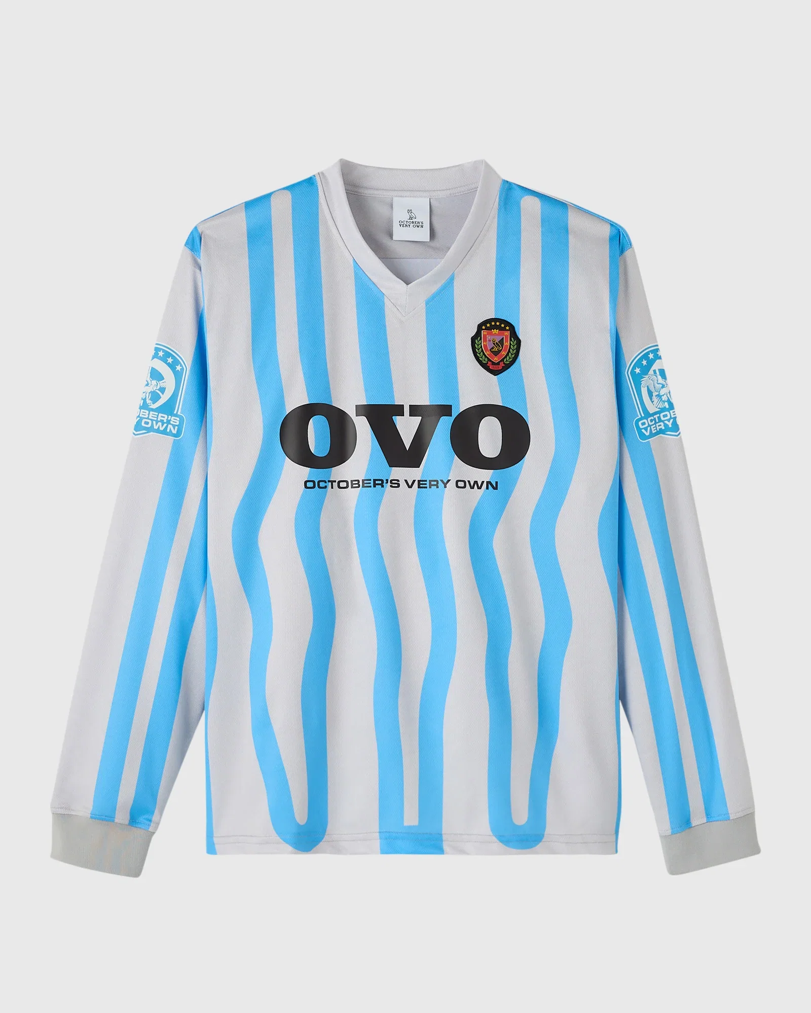 Image of Stripe Soccer Jersey - Sandstone