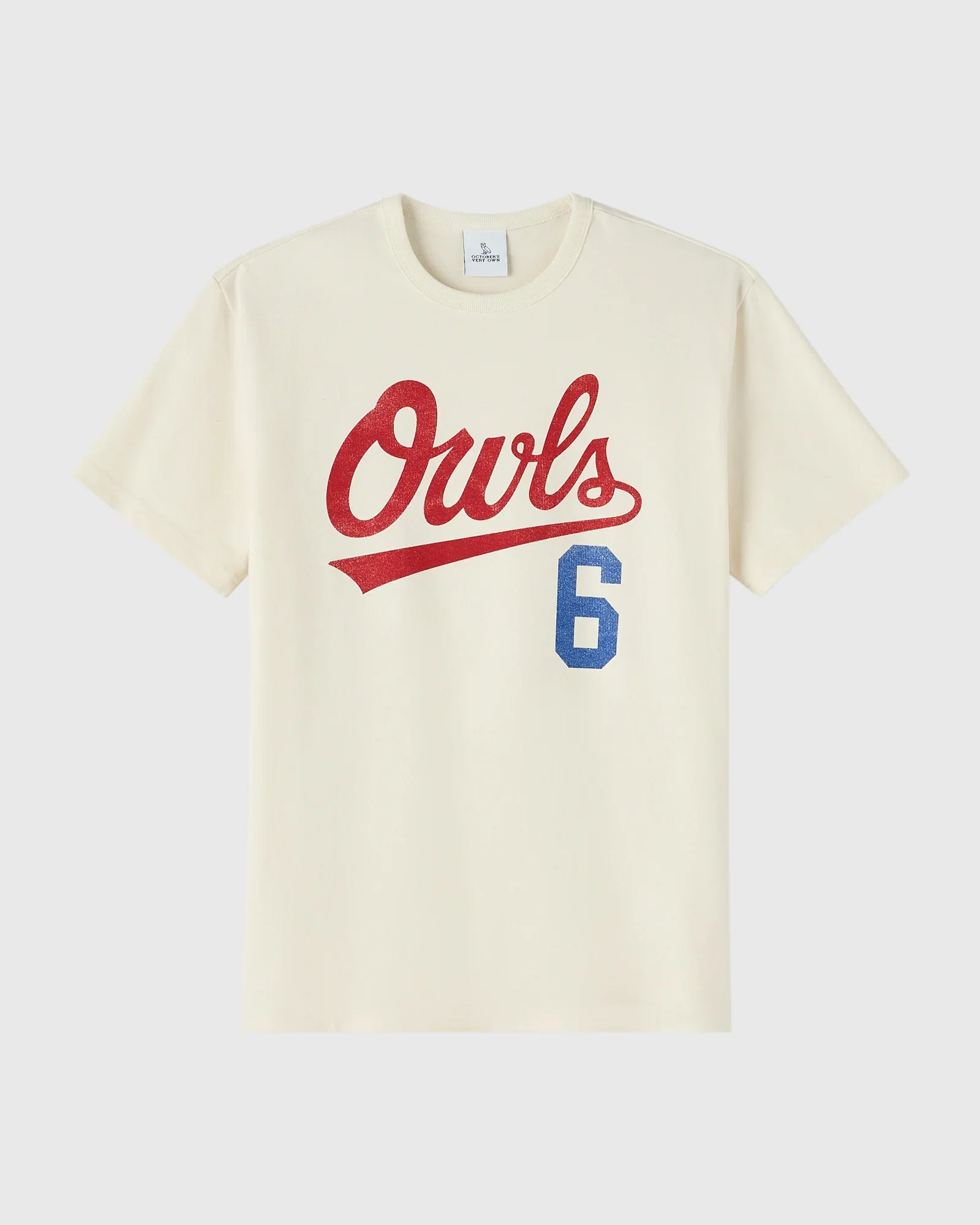 Image of Owls Script Tee - Cream