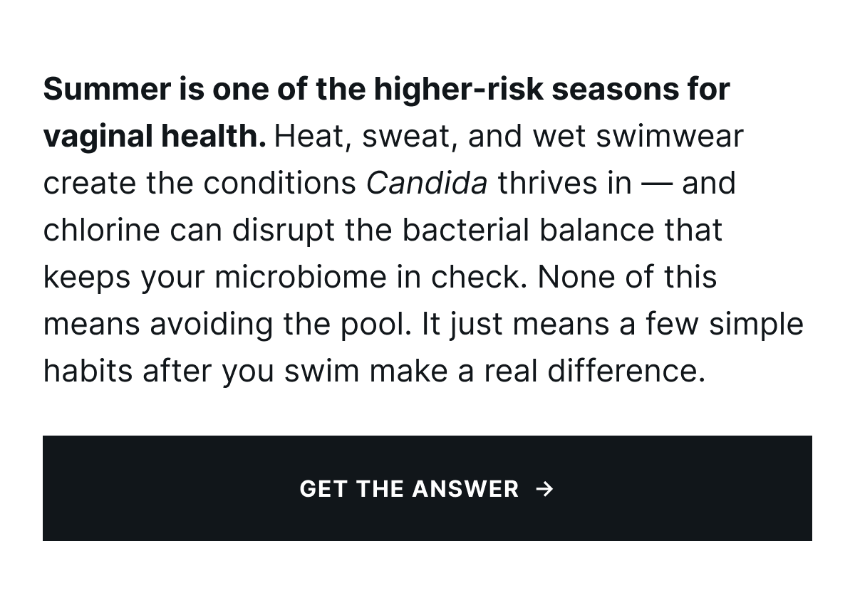  Fact Check: Can You Swim With a Yeast Infection?