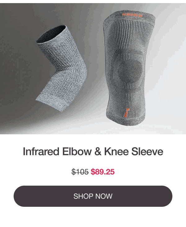 Infrared Elbow & Knee Sleeve - NOW $89.25 - [SHOP NOW]