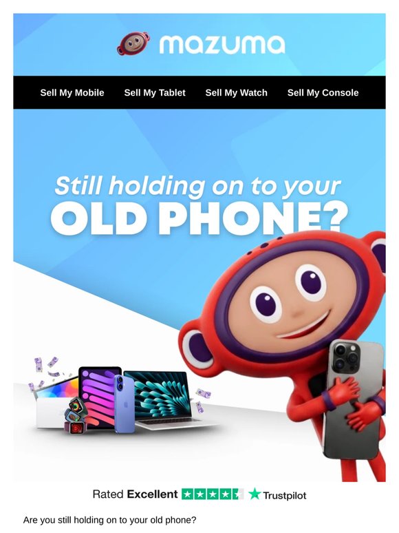 Still holding on to your old phone?👀