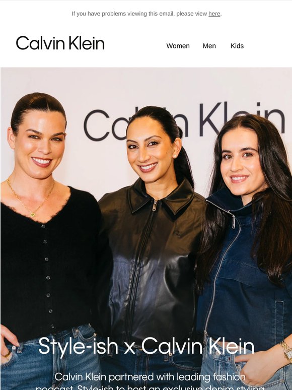 A Night of Denim with Style-ish x Calvin Klein