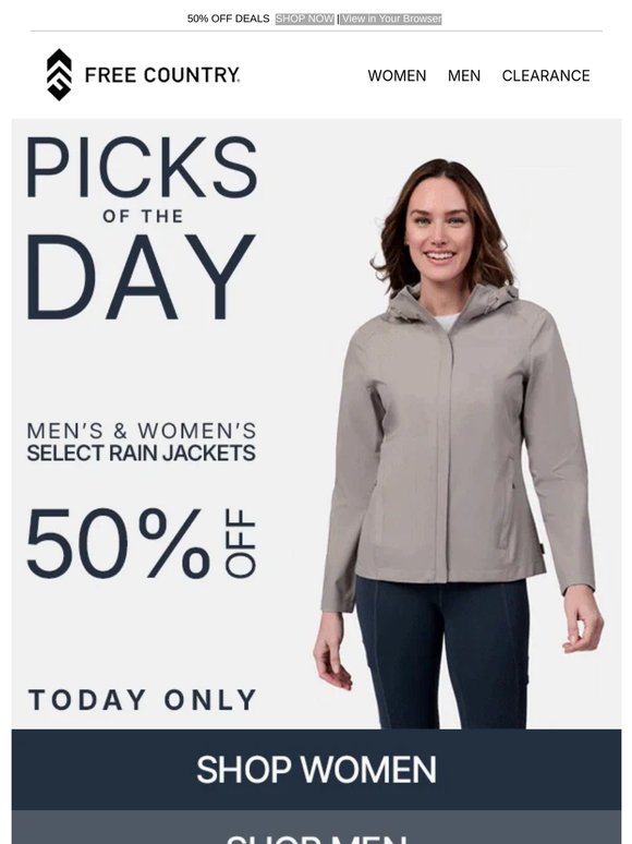 TODAY ONLY: 50% Off Top Picks!