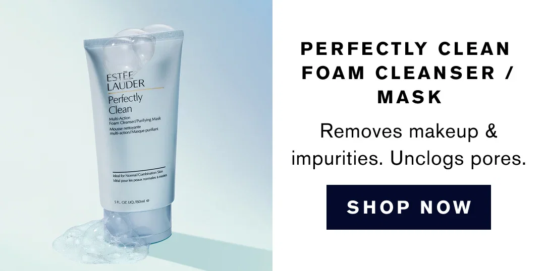 PERFECTLY CLEAN FOAM CLEANSER / MASK | Removes makeup & impurities. Unclogs pores. | SHOP NOW