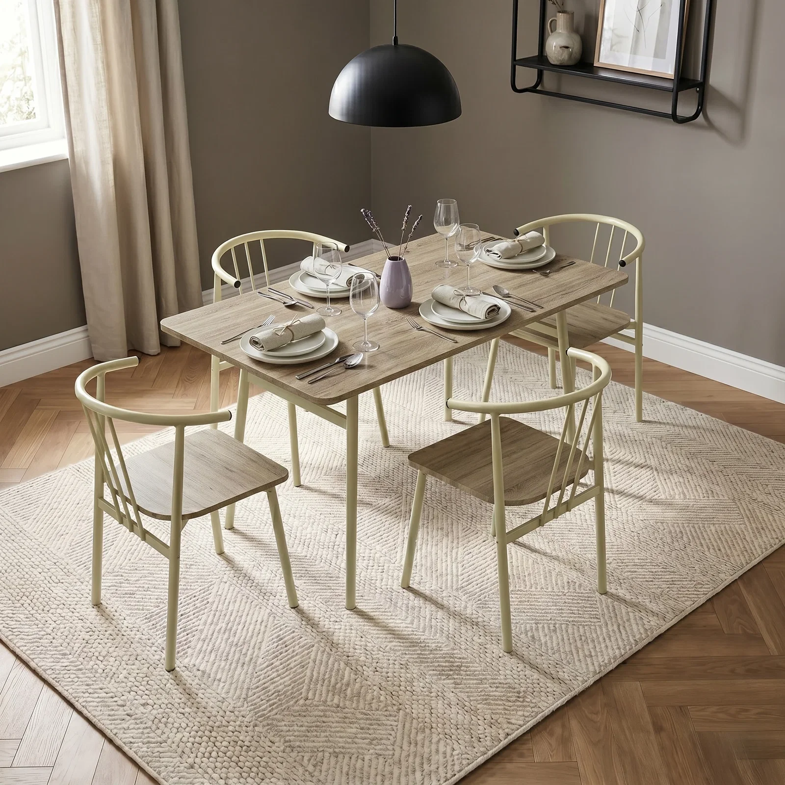 Sonoma oak dining set