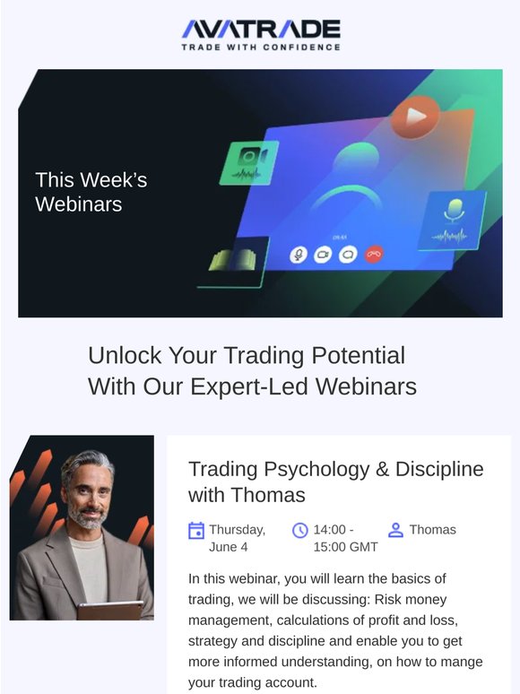 This Week’s Webinars – June 1-5