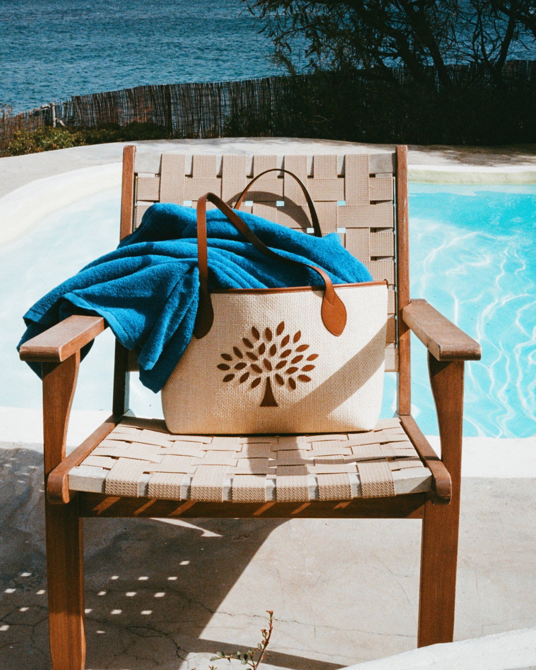 Raffia Tree Tote
