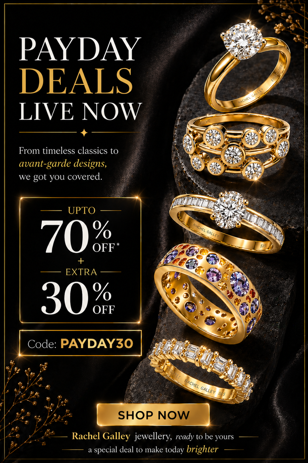 70% Off on Jewellery