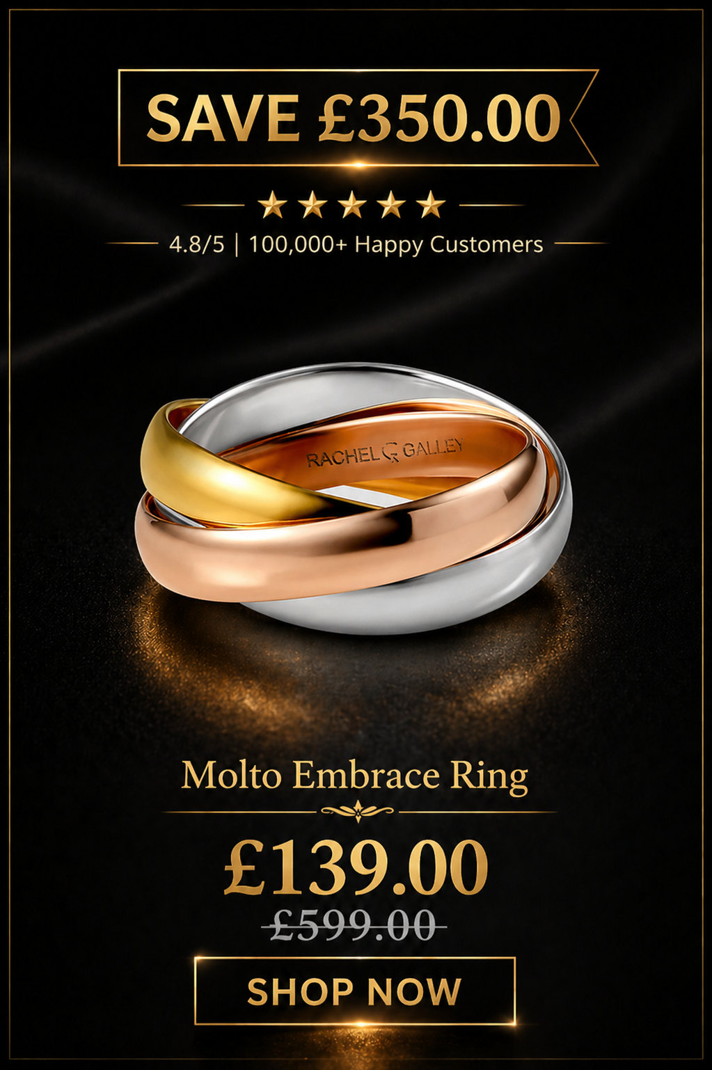 Molto Embrace Ring