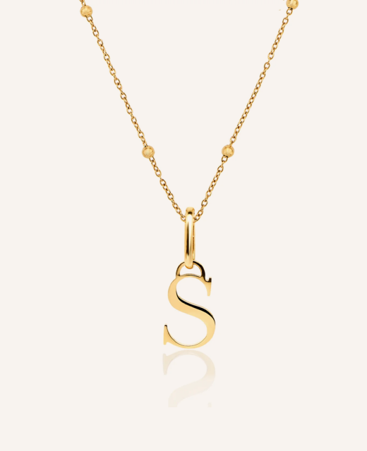 Initial Necklace (Gold)