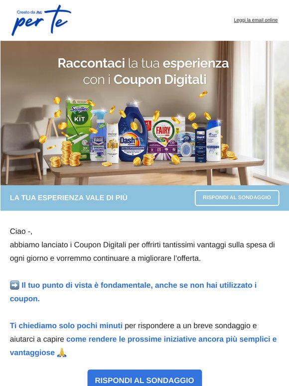 Raccontaci cosa ne pensi dei Digital Coupon