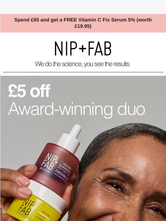 £5 off the Award-Winning Duo - 72 hours only🚨