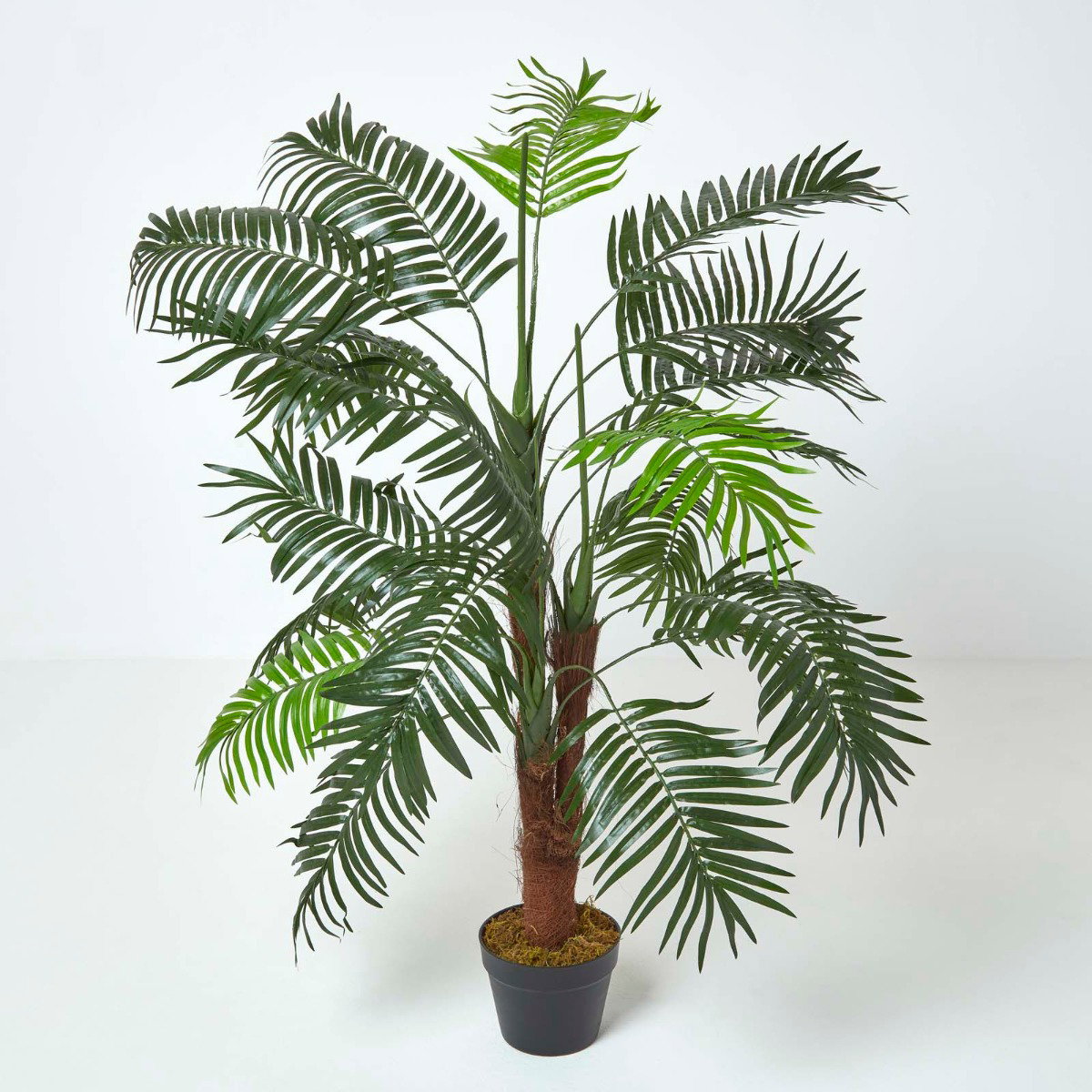 Image of Green Mini Palm Tree Artificial Plant with Pot, 120 cm