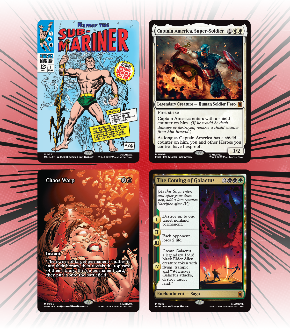 Magic: The Gathering® | Marvel Super Heroes Card Previews