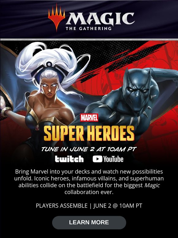 Assemble for Marvel Super Heroes Debut