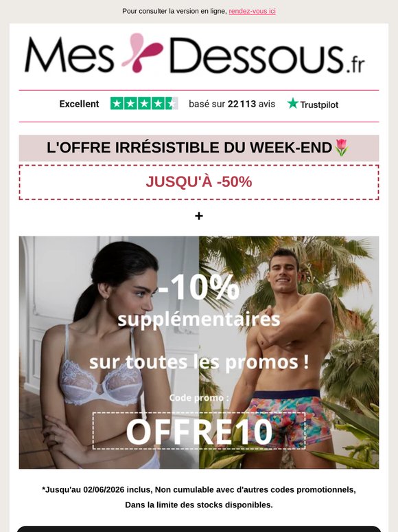 , -10% et Nouveautés de l'été ! 🌷