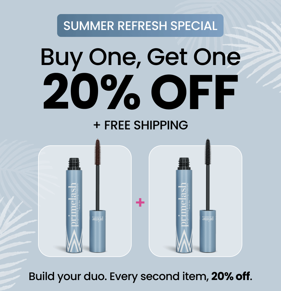 SUMMER REFRESH SPECIAL BUY ONE, GET ONE 20% OFF + FREE SHIPPING Build your duo. Every second item, 20% off.
