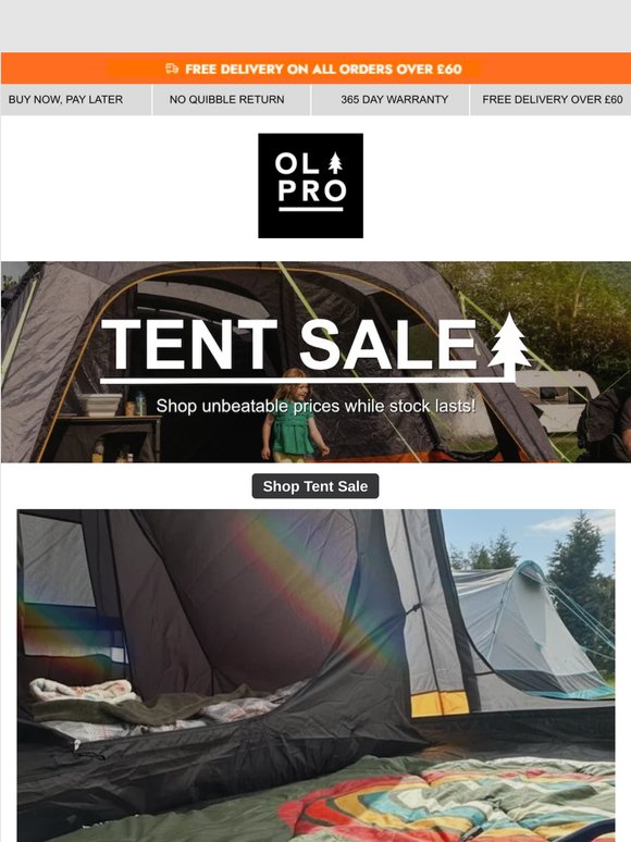 Discover Amazing Half-Term Tent Deals!🏕️