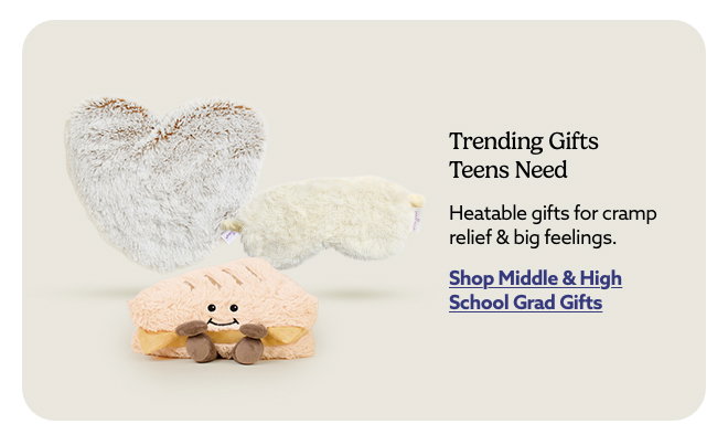 Shop Middle & High School Grad Gifts.