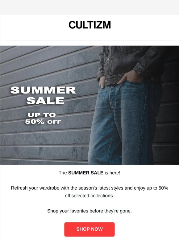 ☀️ The SUMMER SALE begins!