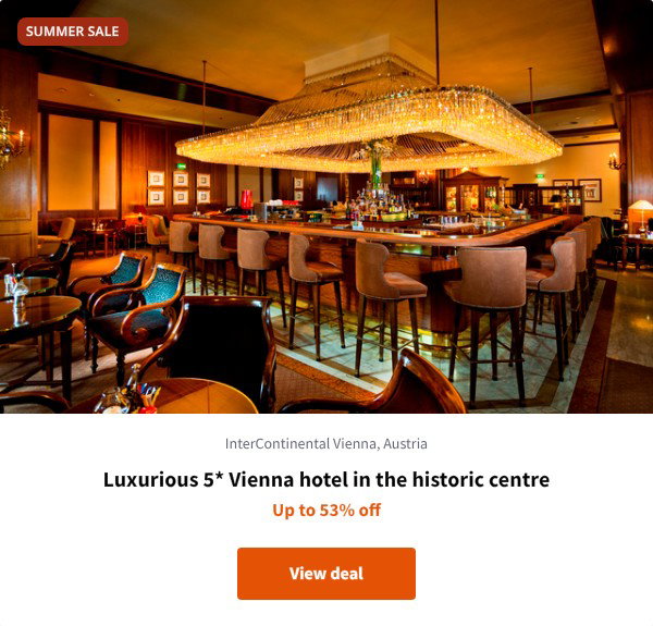 Luxurious 5* Vienna hotel in the historic centre