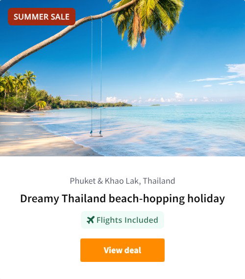 Dreamy Thailand beach-hopping holiday