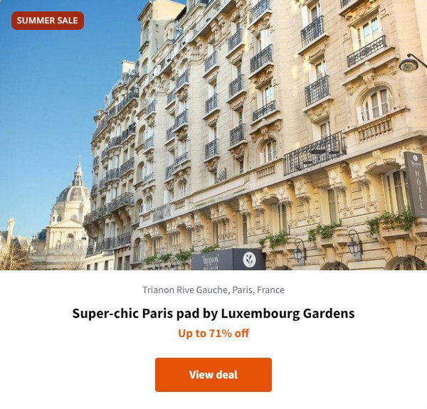 Super-chic Paris pad by Luxembourg Gardens