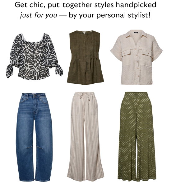 Get chic, put-together styles handpicked just for you - by your personal stylist.