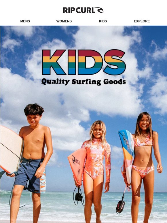 Get The Groms Sorted For Summer!