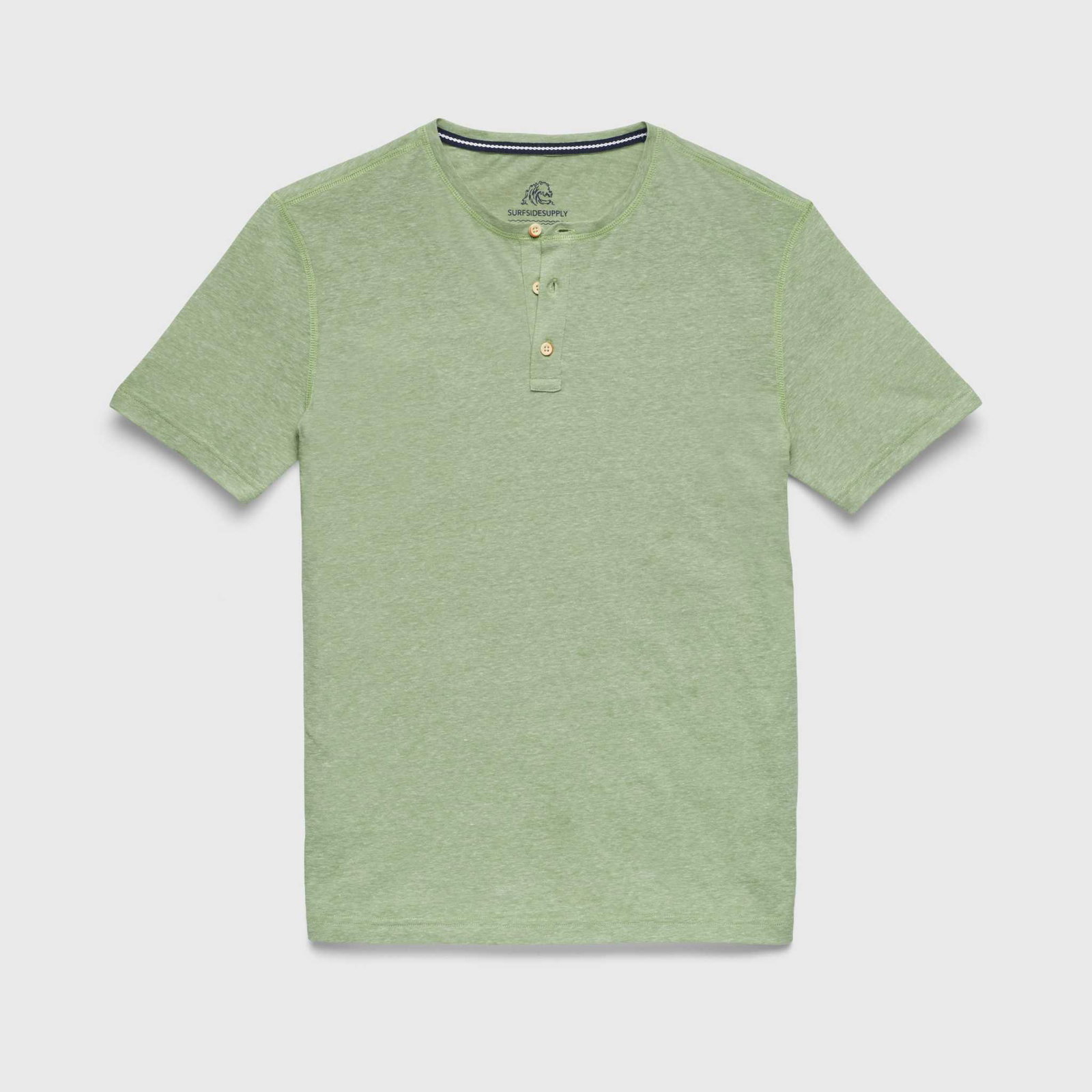 Image of Sean Jersey Henley - Turf Green