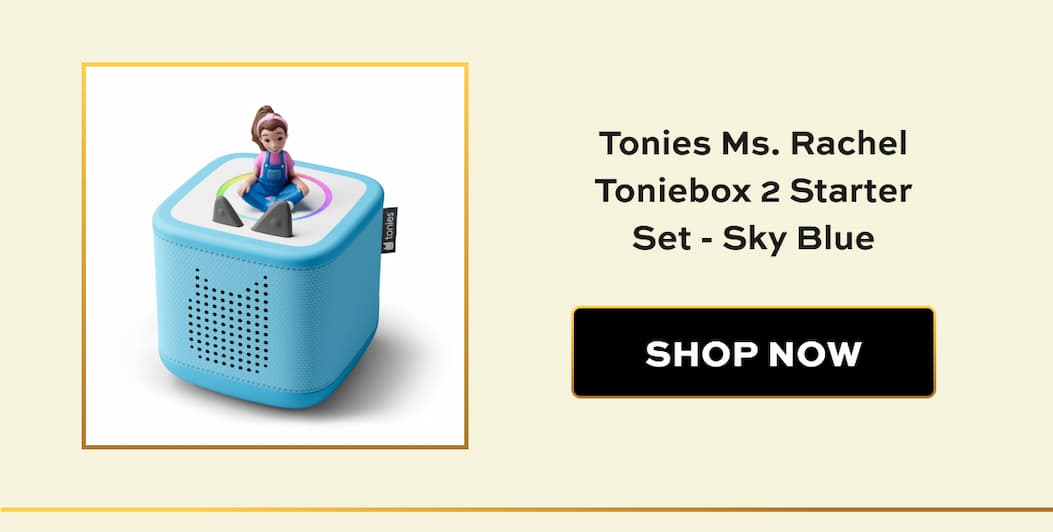 Tonies Ms. Rachel Toniebox 2 Starter Set - Sky Blue | Shop Now