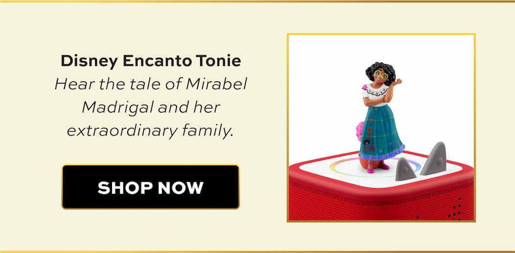 Disney Encanto Tonie Hear the tale of Mirabel Madrigal and her extraordinary family. | Shop Now