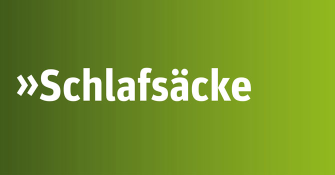 Schlafsäcke Teaserbild - zu allen Schlafsäcken