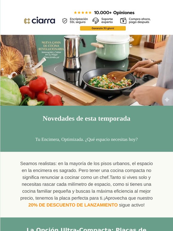 🧐 ¿30cm Doble o 3 Zonas Económica? Elige la placa ideal para tu piso (-20% OFF)
