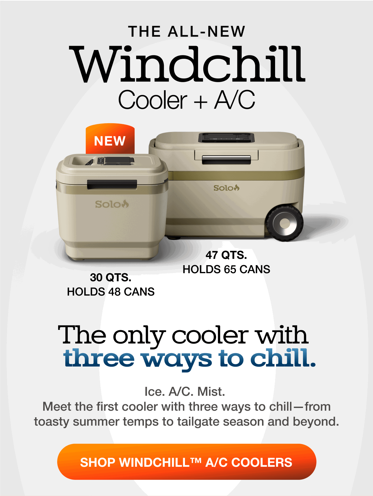 Windchill 30 Cooler + Mobile A/C