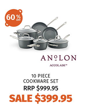 Anolon Accolade 10 Piece Cookware Set