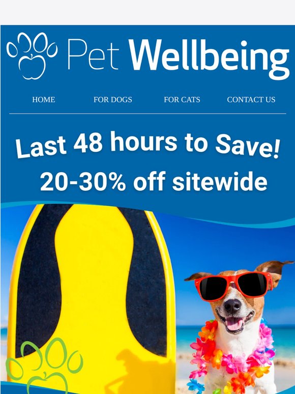 Final 48 Hours to Save Up to 30% ☀️