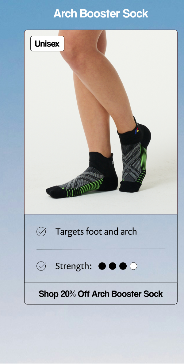 Shop 20% Off Arch Booster Sock