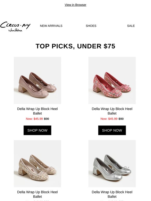 Major Steals Under $75