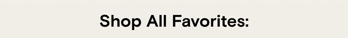 Featured Favorites