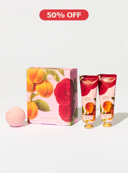 Rose & Apricot Mini Spa Set