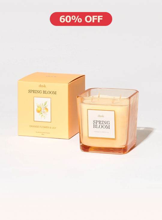 Orange Flower & Lily Candle 480g