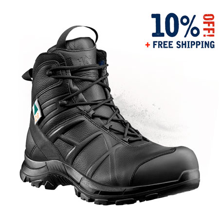 Save 10% on Black Eagle® Safety 55 Mid Side Zip + get Free Shipping!