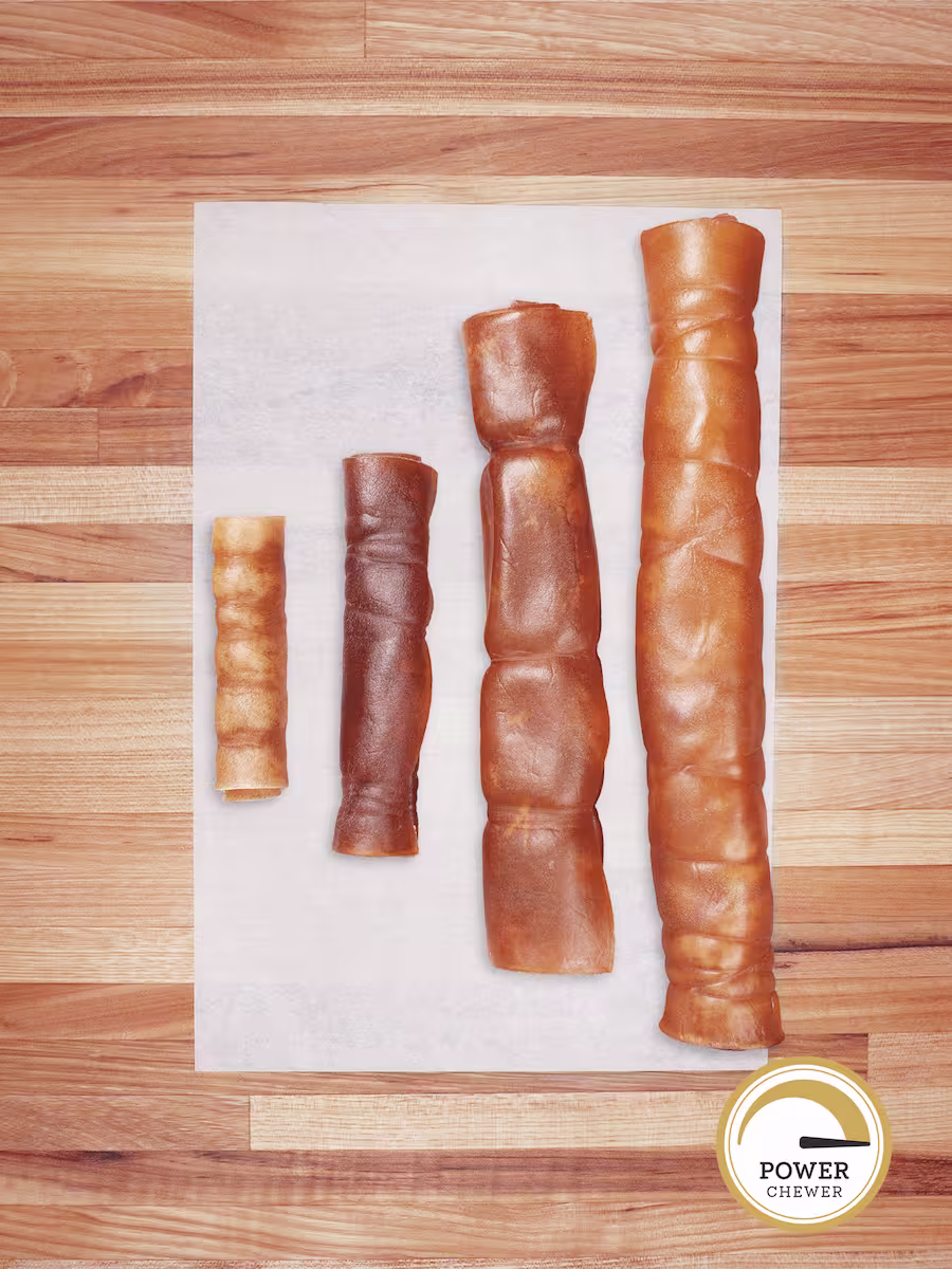 Image of Long-Lasting Natural Beef Hide Rolls