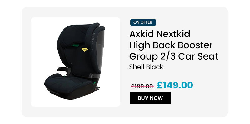 Axkid Nextkid High Back Booster Group 2/3 Car Seat 