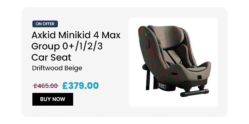 Axkid Minikid 4 Max Group 0+1/2/3 Car Seat 